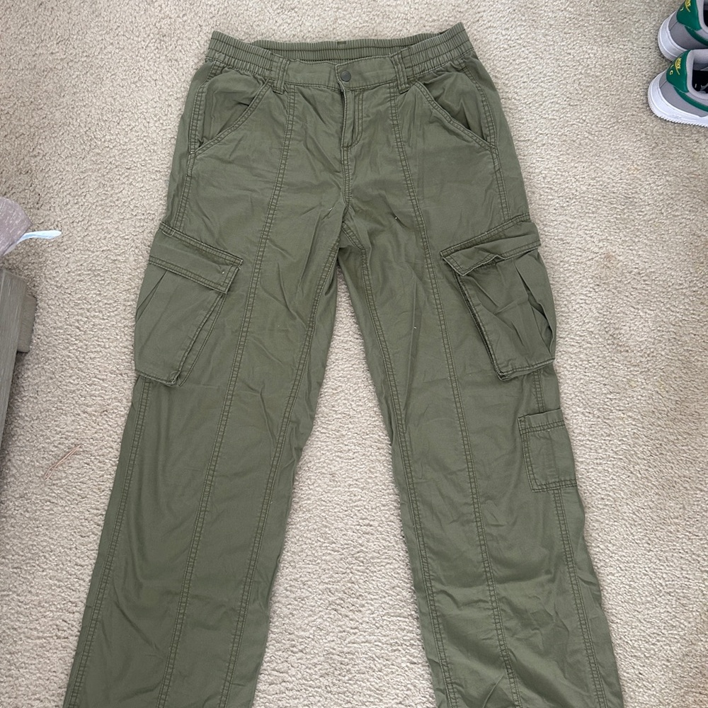 H&M Olive Cargo Pants